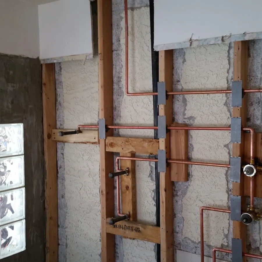 Copper pipe installation for Burst Pipe Repair in Red Oak